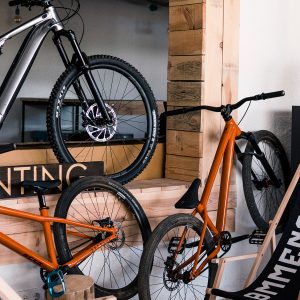 bicicletas de exposición y alquiler