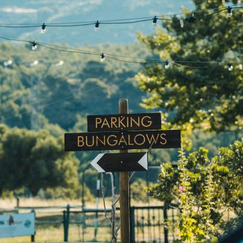 parking des bungalow privé et avec vue